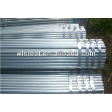 ASTM A53 BS1387 caliente sumergió la fábrica de tubo de acero galvanizado en Tianjin China